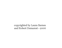 copyright by Laura Barnes and Robert Demarest